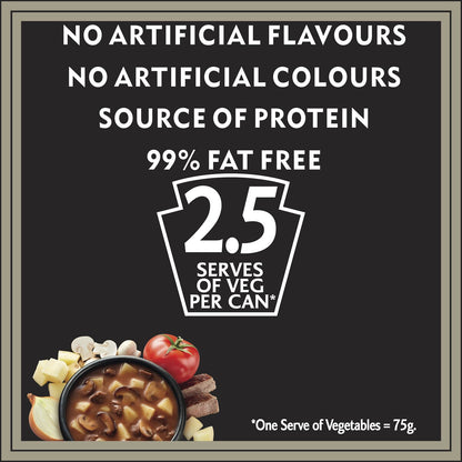Heinz Big N Chunky Steak & Mushroom Soup Ready Meals 535g