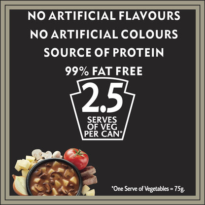 Heinz Big N Chunky Steak & Mushroom Soup Ready Meals 535g