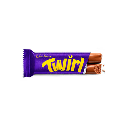 Cadbury Twirl Chocolate Bar 4 Pack - 58g