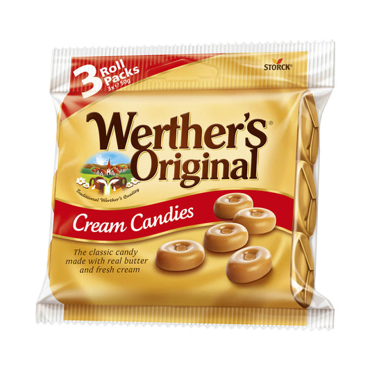 Werther's Original Cream Candies 3 Pack - 150g