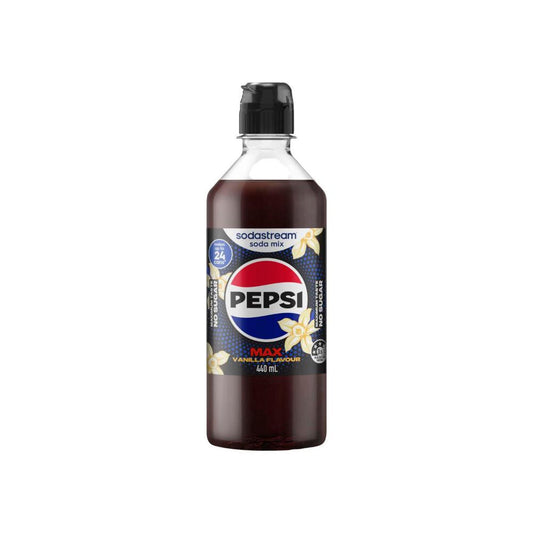Sodastream Pepsi Max Vanilla Soda Mix - 440mL