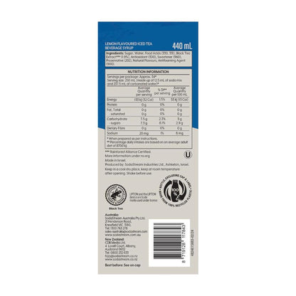 Sodastream Lipton Ice Tea Lemon Soda Mix - 440mL