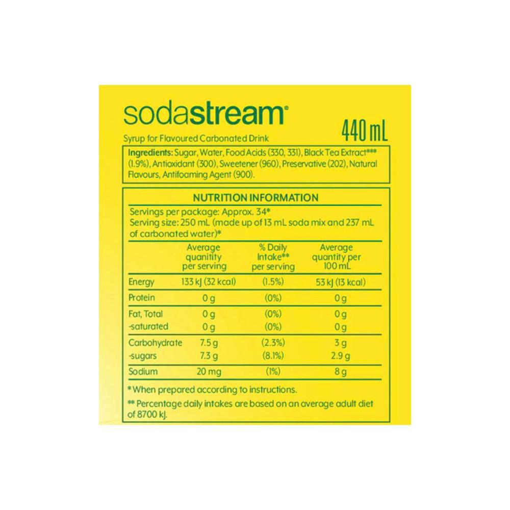 Sodastream Lipton Ice Tea Peach Soda Mix - 440mL