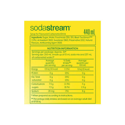 Sodastream Lipton Ice Tea Peach Soda Mix - 440mL