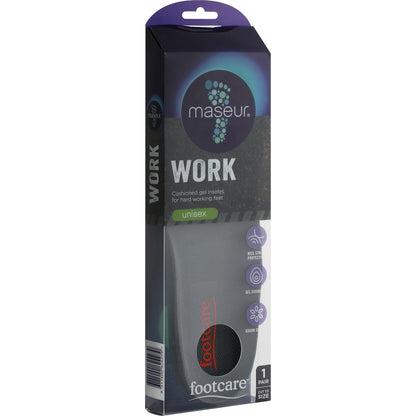 Maseur Footcare Work Insoles Pair Each