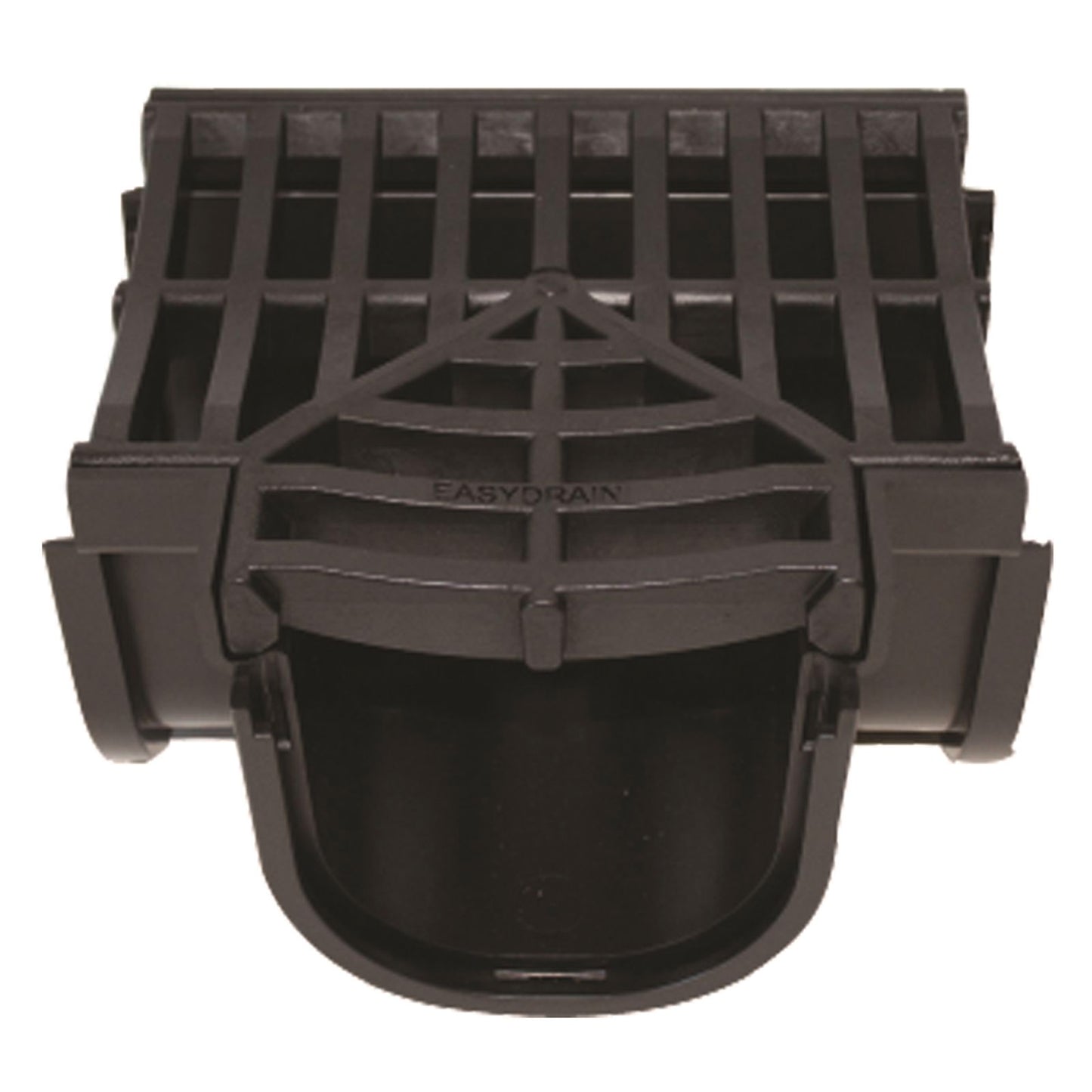 Everhard Easydrain Polymer Grate and Tee - 218x178x137mm