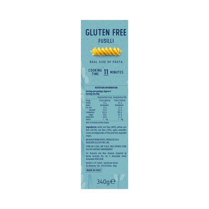 Barilla Fusilli Gluten Free - 340g