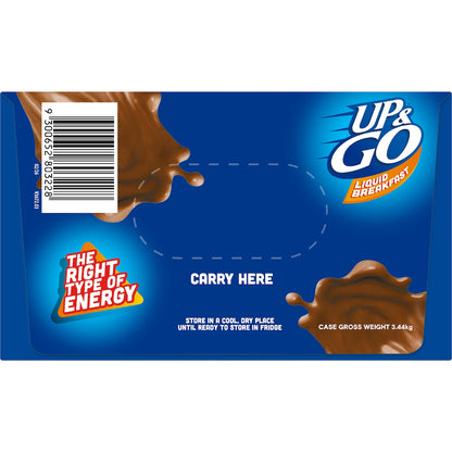 Up&go Liquid Breakfast Choc Ice 250ml X 12 Pack