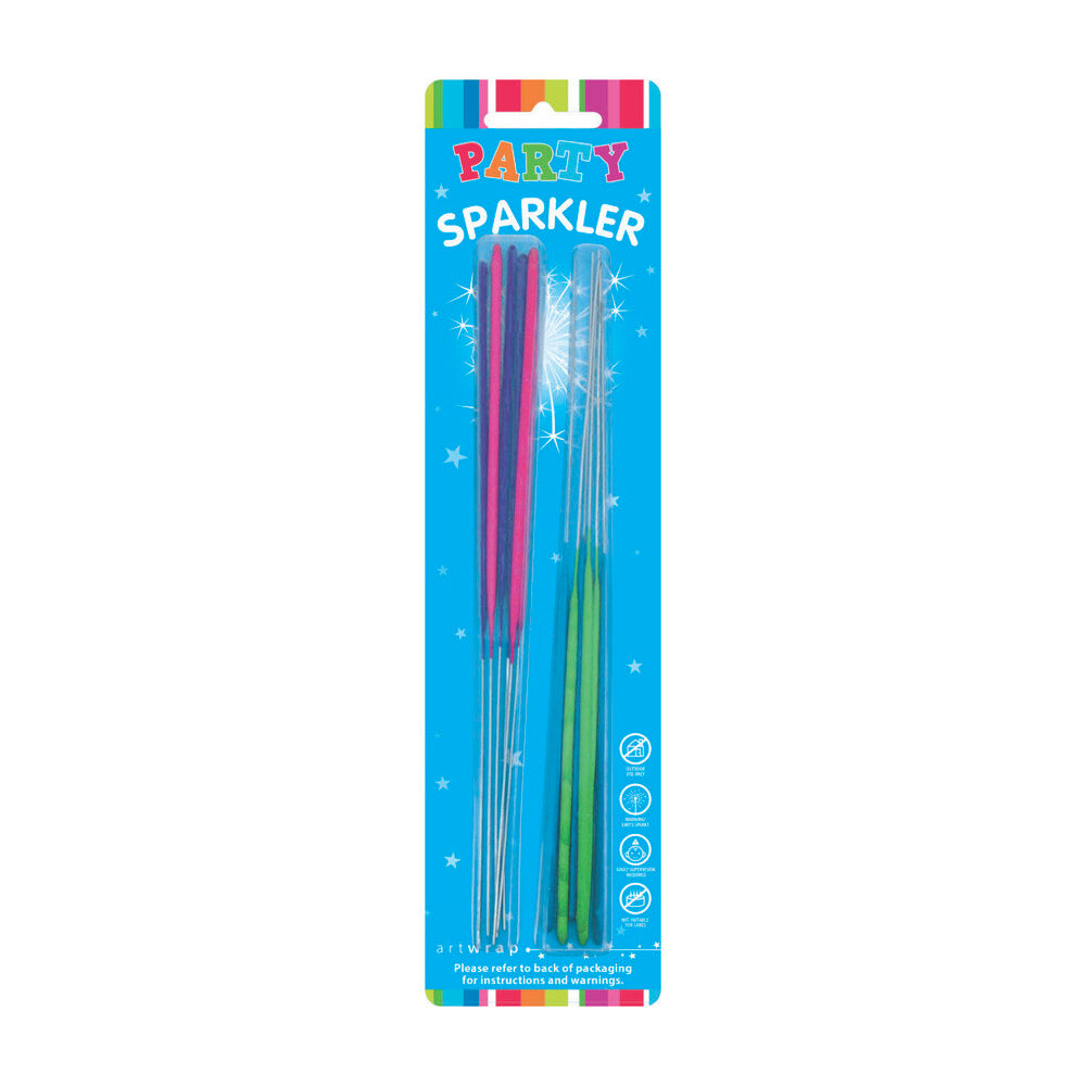 Artwrap Colour Mix Sparklers - 12 pack