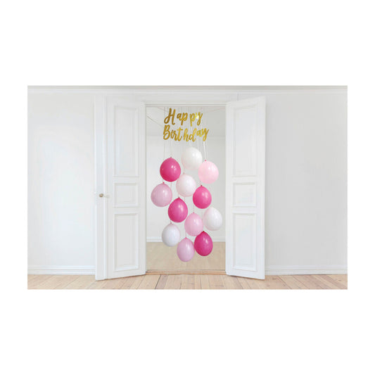 Artwrap Balloon Door Kit Pink - 1 each