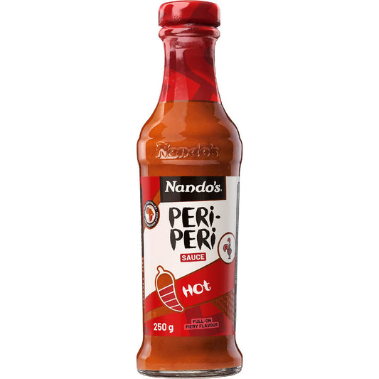 Nando's Hot Peri-peri Chilli Sauce Peri Peri Sauce 250g
