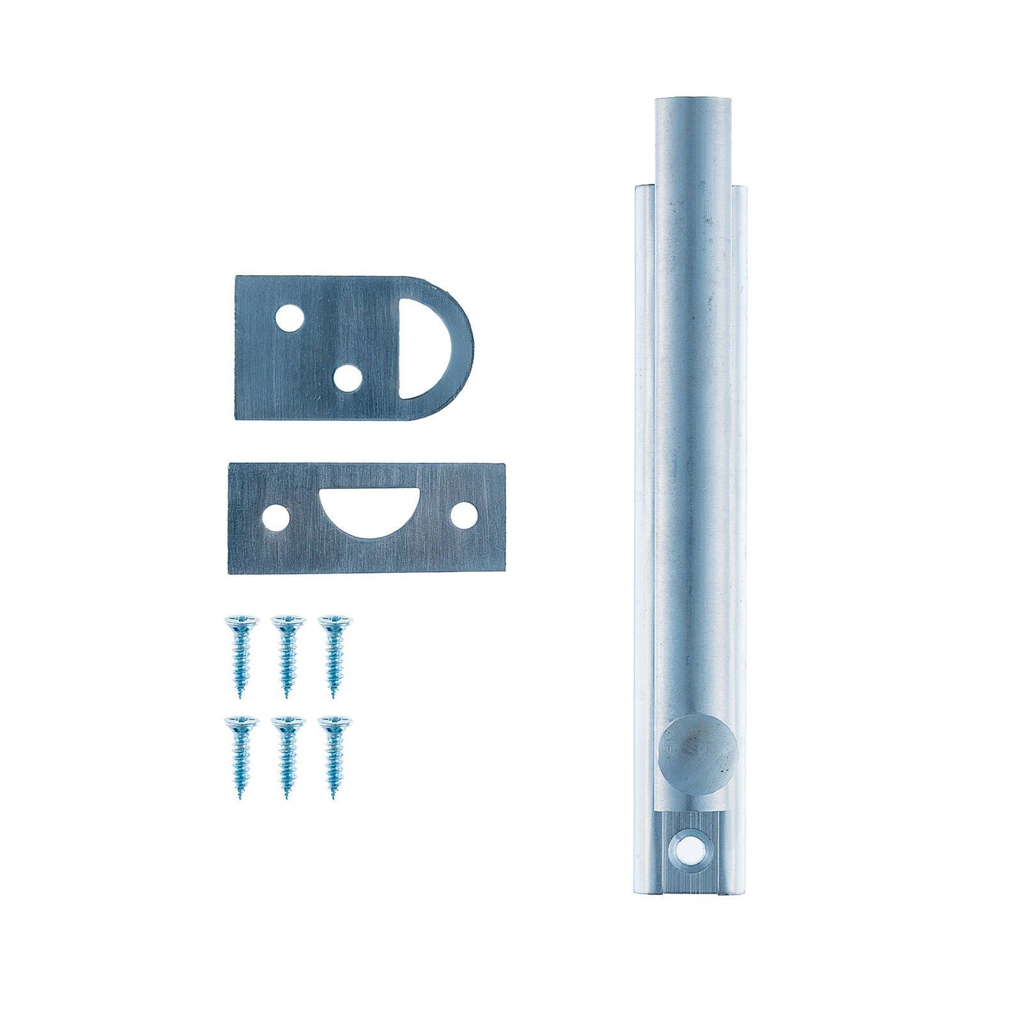 Taskmaster Surface Bolt - 100mm - Satin Chrome