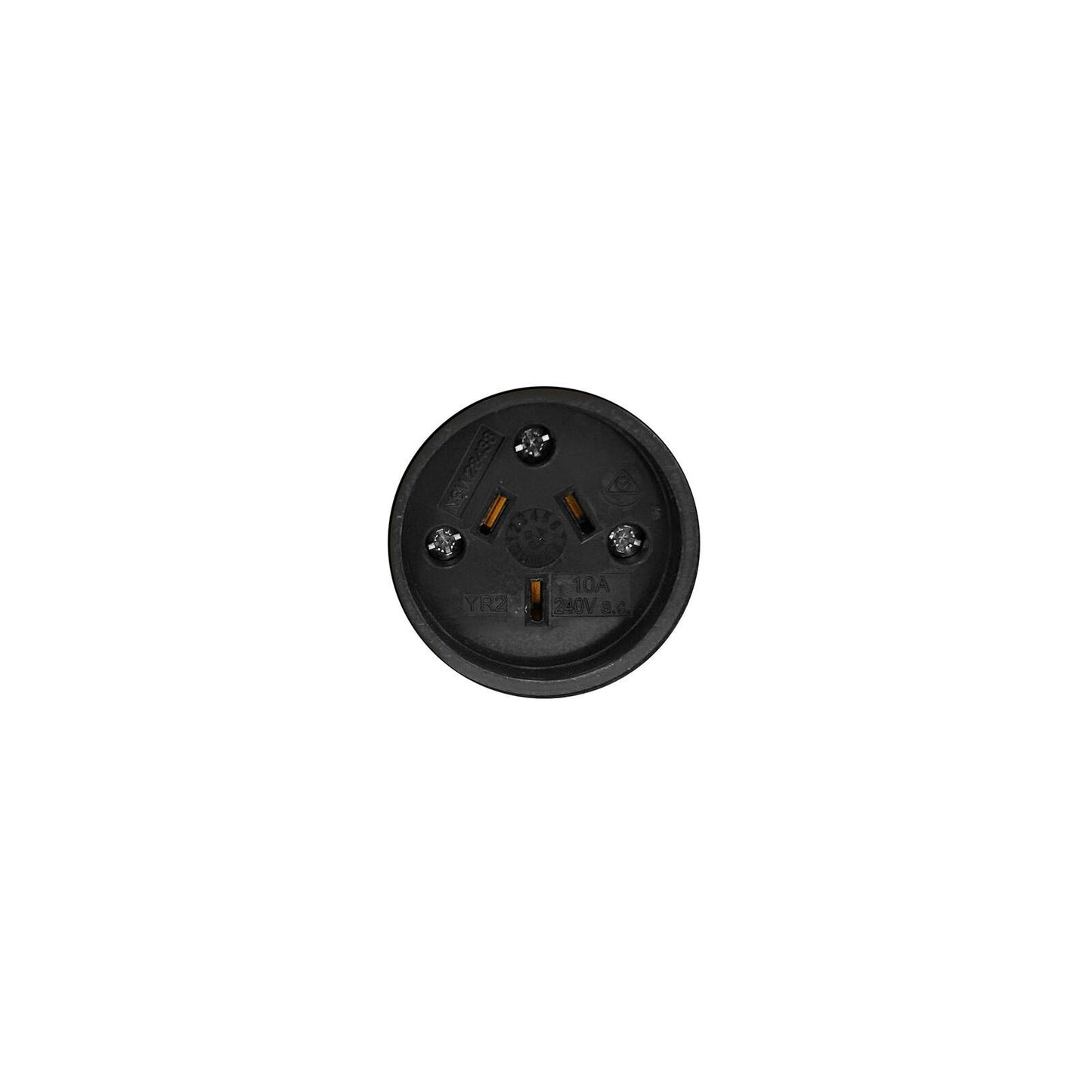 HPM Rewirable Rubber Socket - 10A - Black