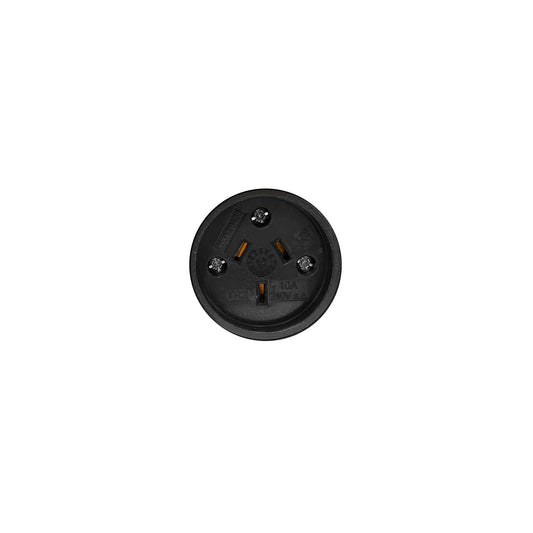 HPM Rewirable Rubber Socket - 10A - Black
