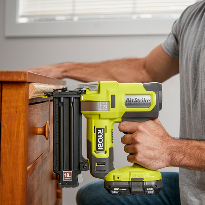 Ryobi Brad Nailer - 18V ONE+ - 18GA - 105 Capacity - Tool Only