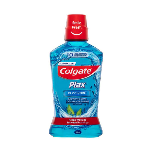 Colgate Plax Peppermint Dental Mouthwash - 500mL