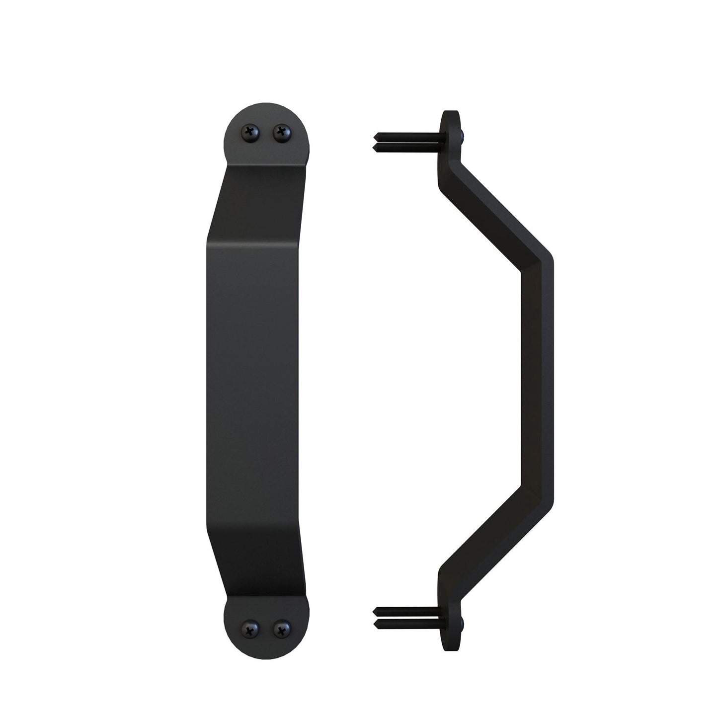 Rolltrak Barn Door Raised Handle - 32mm - Black