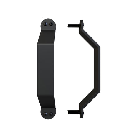 Rolltrak Barn Door Raised Handle - 32mm - Black