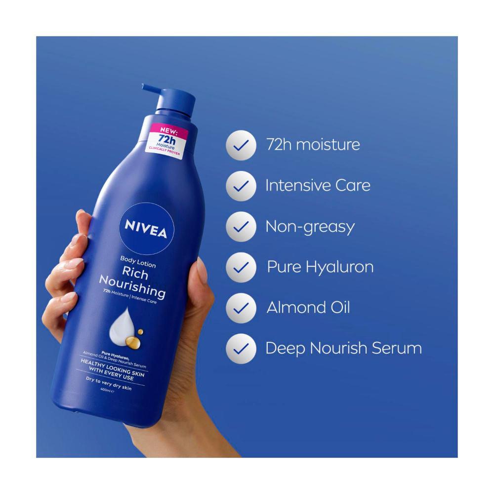 Nivea Rich Nourishing Body Lotion - 400mL