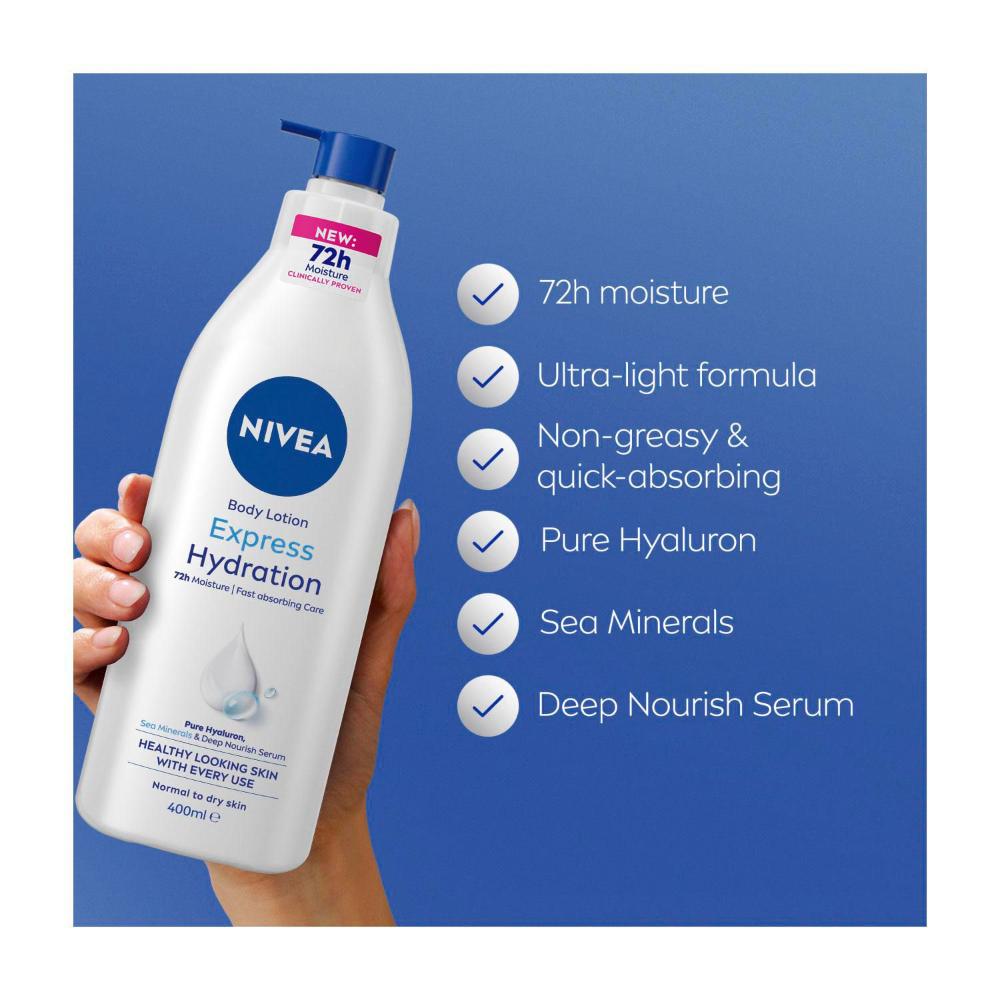 Nivea Express Hydration Body Lotion - 400mL