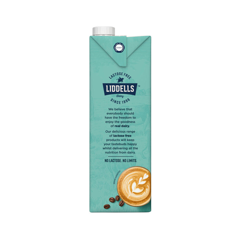 Liddells Lactose Free 99% Low Fat Milk - 1L
