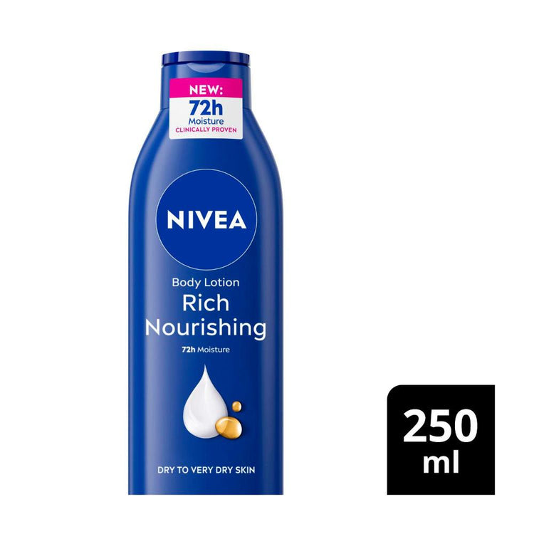 Nivea Body Lotion Rich - 250mL
