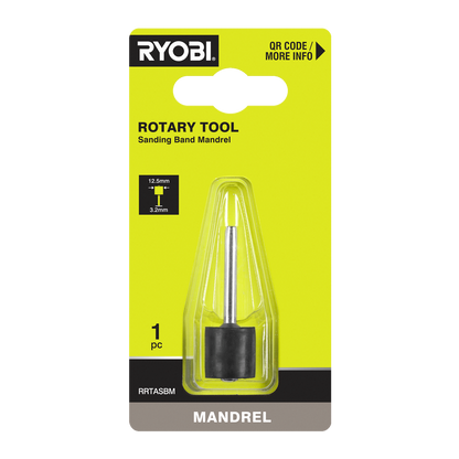 Ryobi Rotary Sanding Band Mandrel - 12.5mm