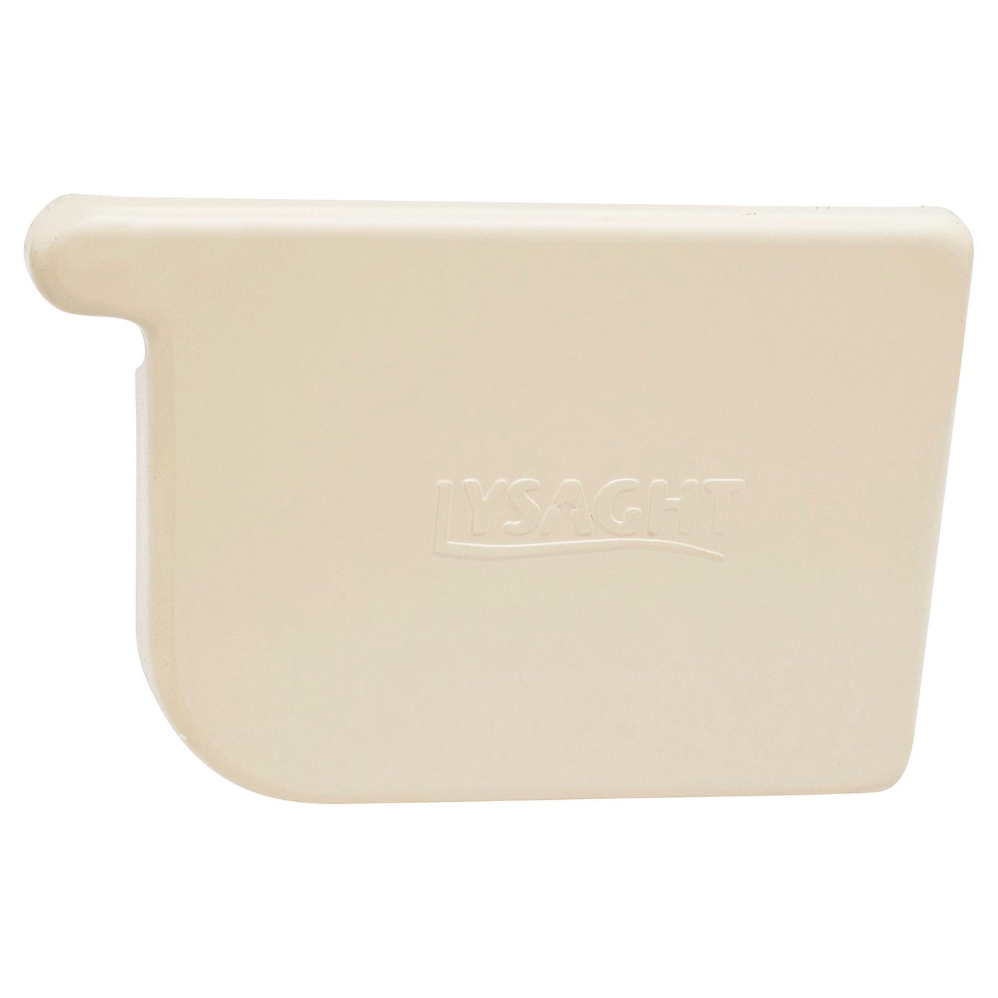 Colorbond Gutter Stop End - 115mm - Classic Cream - Right Hand