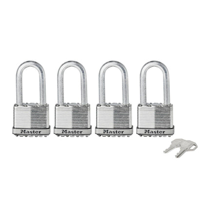 Master Lock Padlock - 51mm - 4 Pack