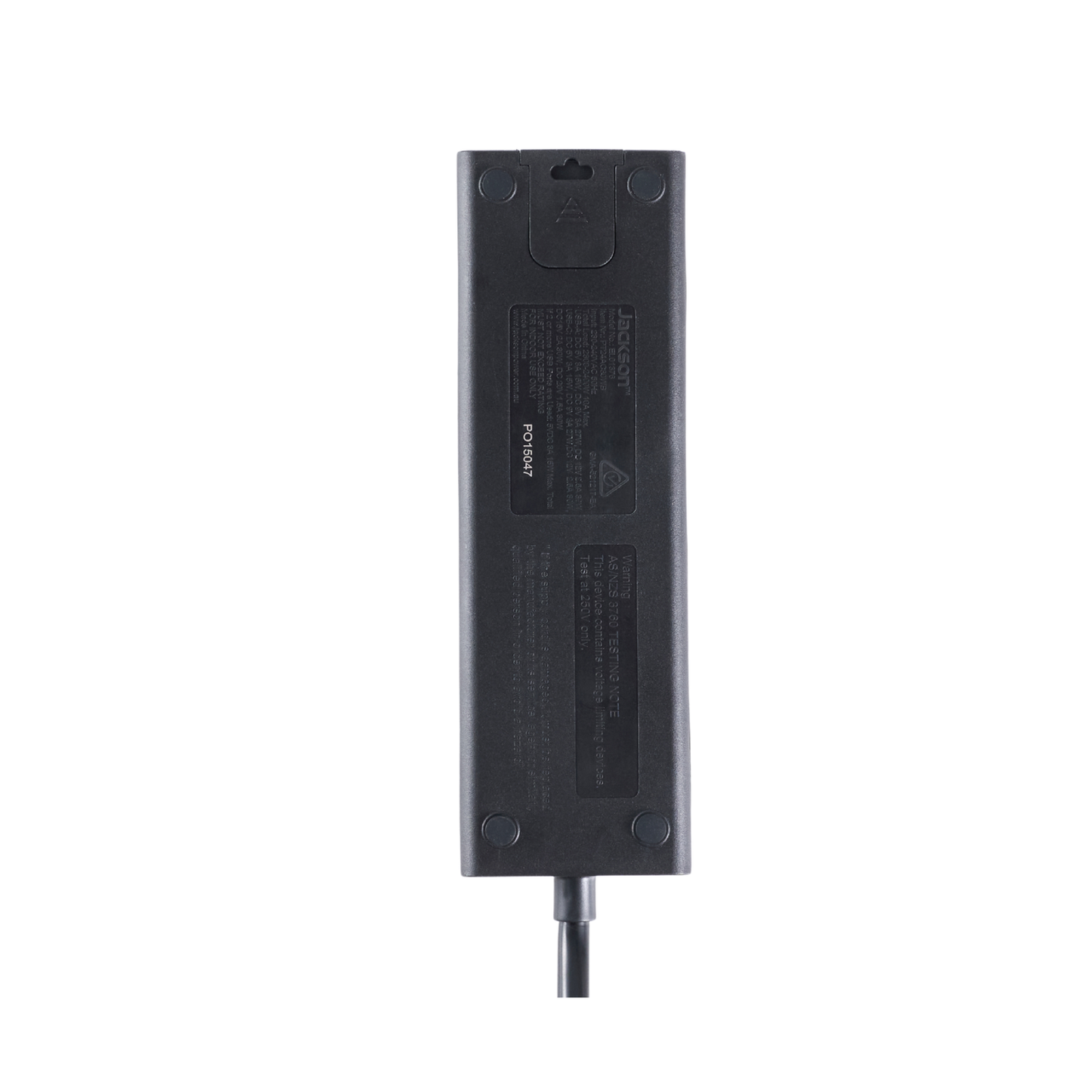 Jackson Portable Powerboard - 2 Outlet - 2x USB-A, 2x USB-C - 30W - Black