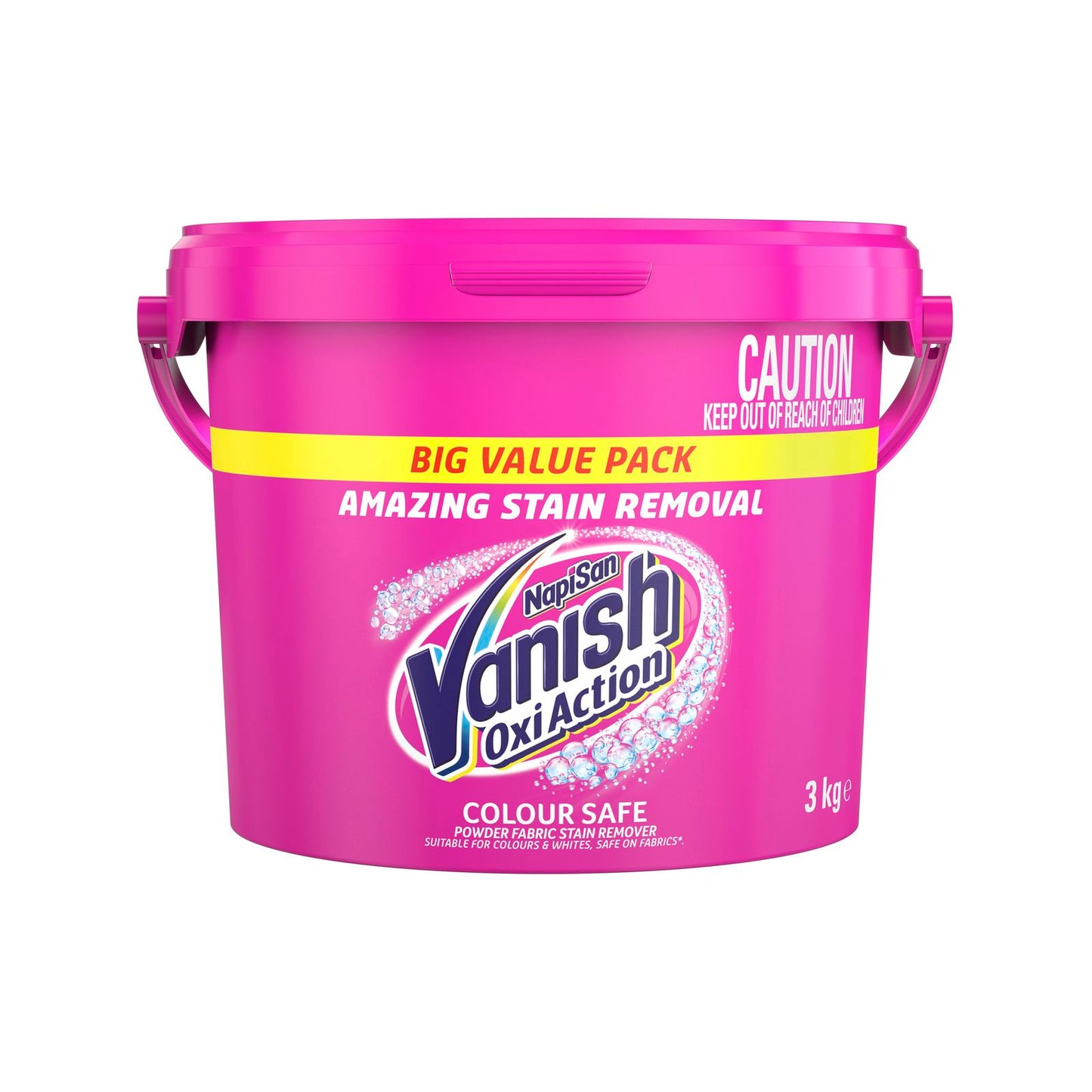 Vanish Napisan Oxiaction Fabric Stain Remover Powder - 3kg