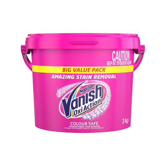 Vanish Napisan Oxiaction Fabric Stain Remover Powder - 3kg