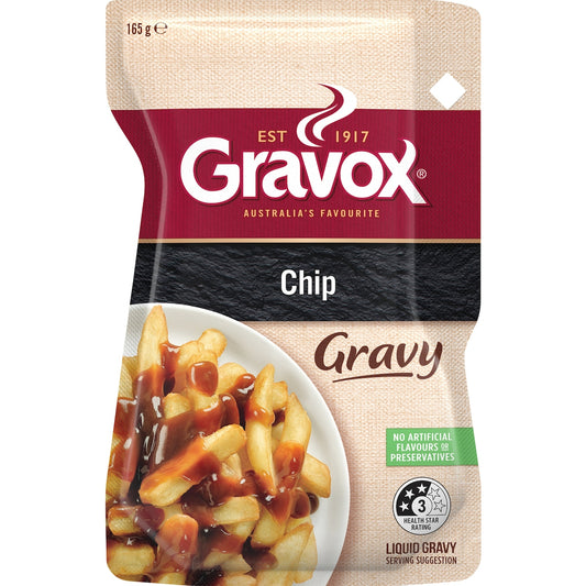 Gravox Best Ever Chip Liquid Gravy Pouch 165g