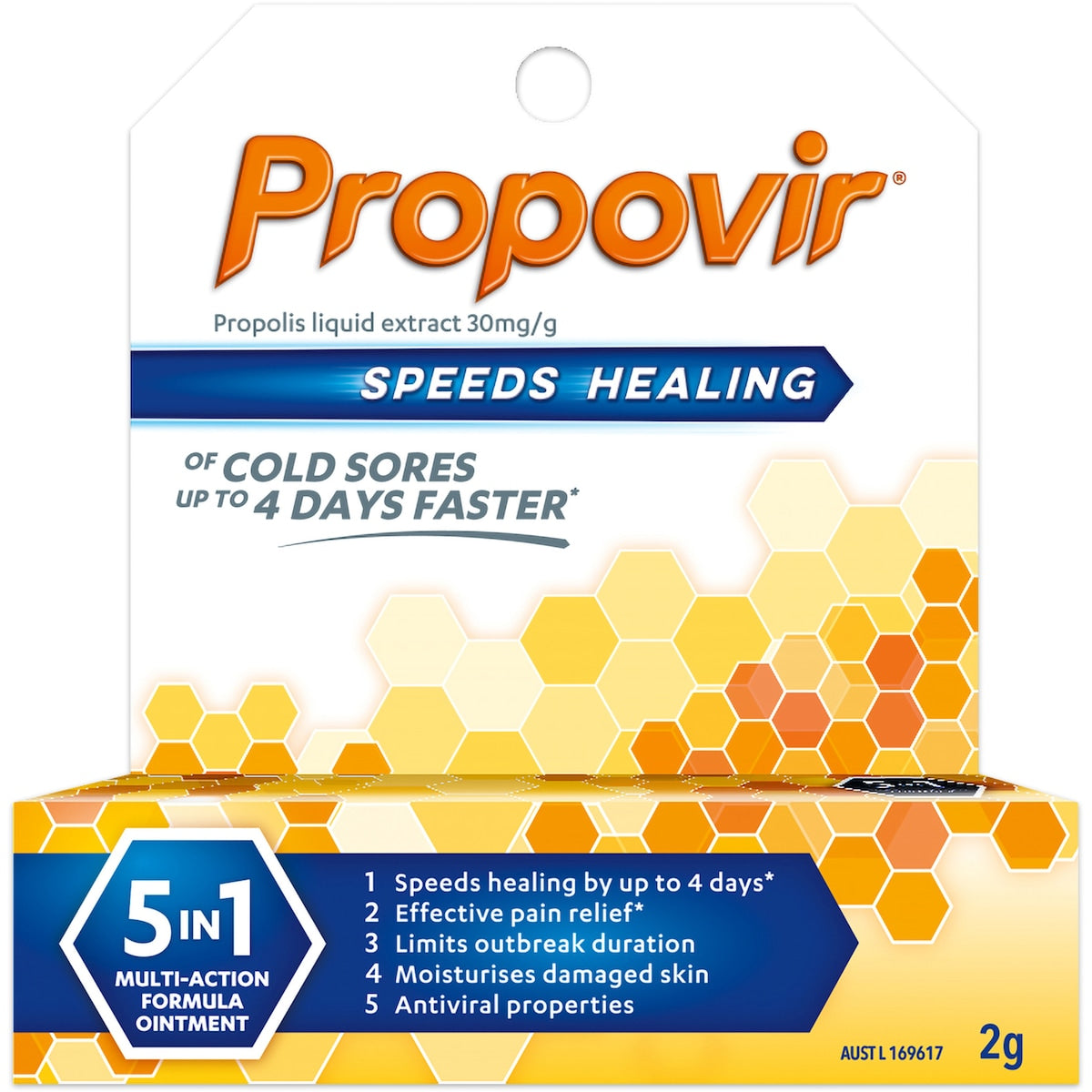 Propovir Cold Sore Cream 2g