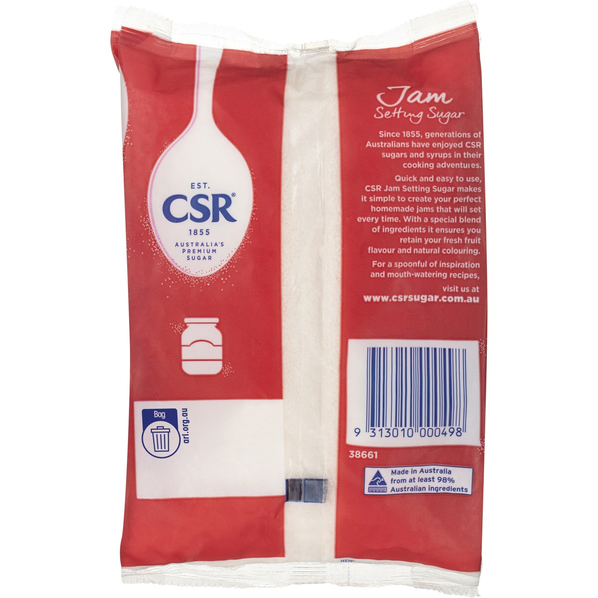 Csr Specialty Sugar Jam Setting 500g