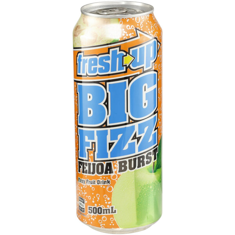 Fresh Up Big Fizz Drink Feijoa Burst 500ml