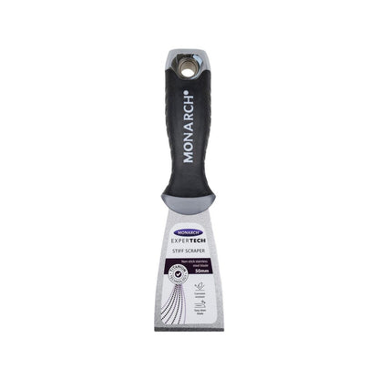Monarch Expertech Stiff Scraper - 50mm - Stainless Steel - Non-Stick