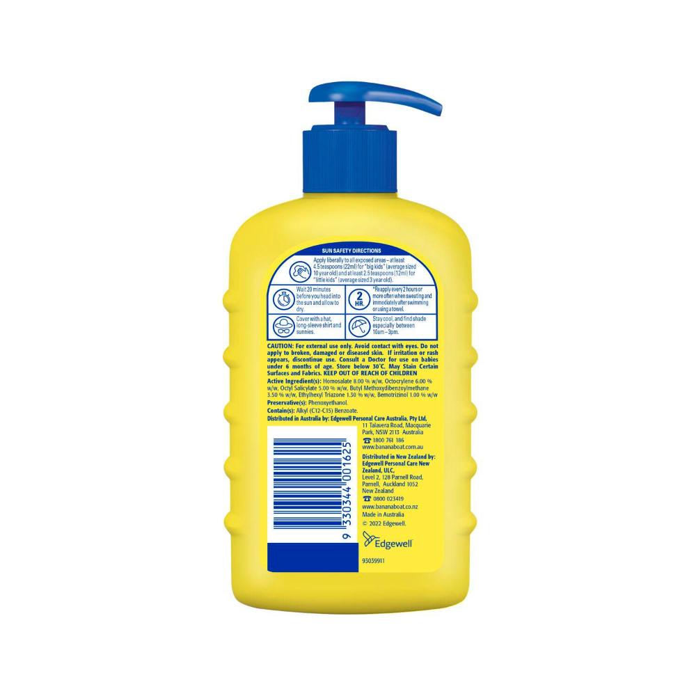 Banana Boat SPF 50+ Kids Sunscreen Pump - 400g