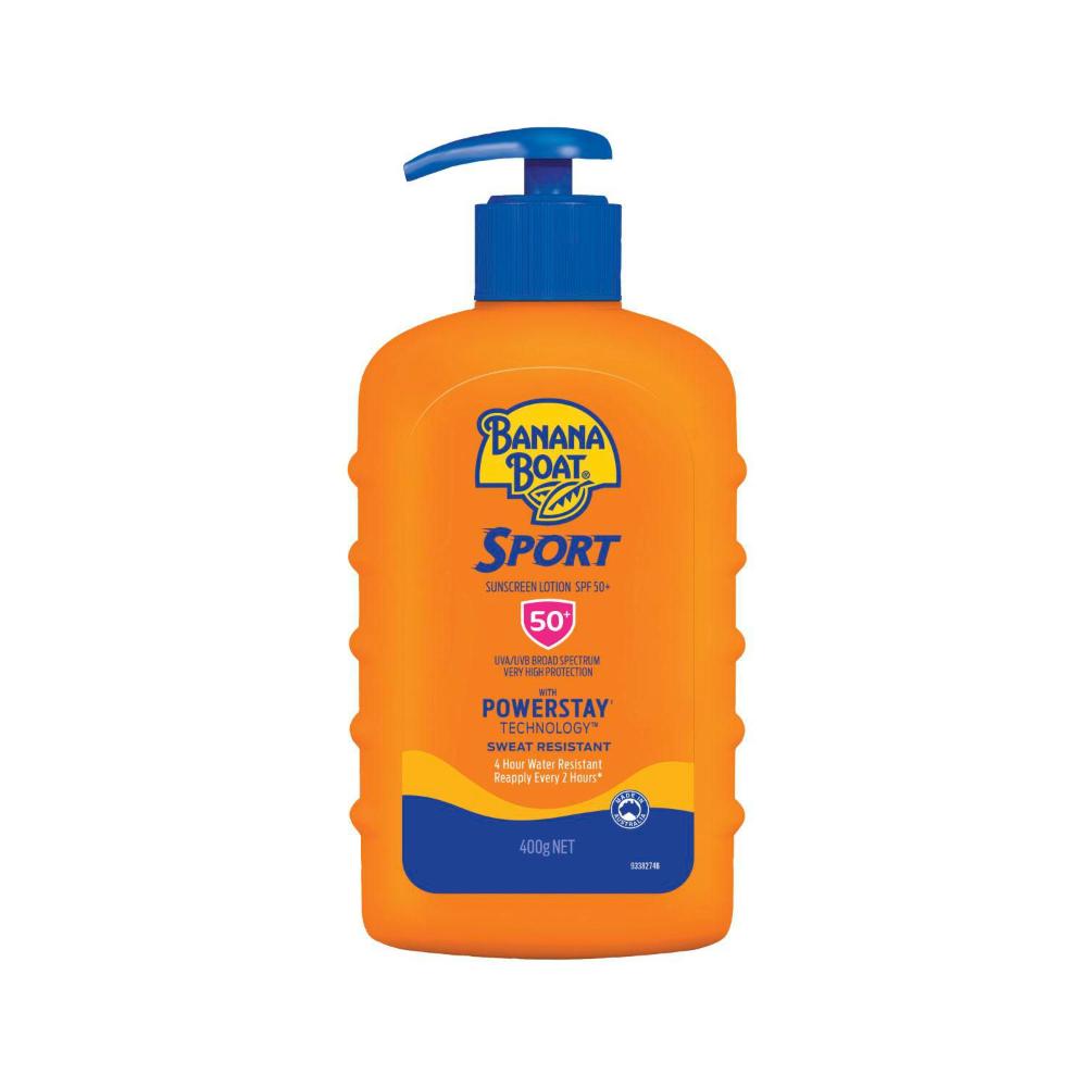 Banana Boat SPF 50+ Sunscreen Sport - 400g