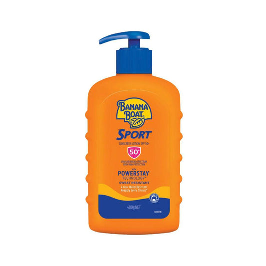 Banana Boat SPF 50+ Sunscreen Sport - 400g