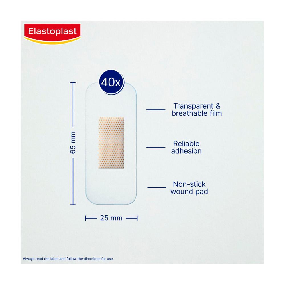 Elastoplast Aqua Protect Plasters - 40 pack
