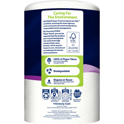 Viva Double Length Paper Towel 2 X 120 Pack