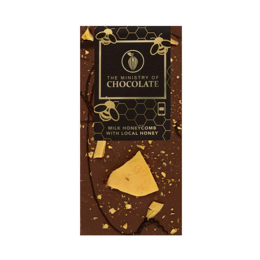 The Ministry Of Chocolate Milk Honeycomb Bar - 100g
