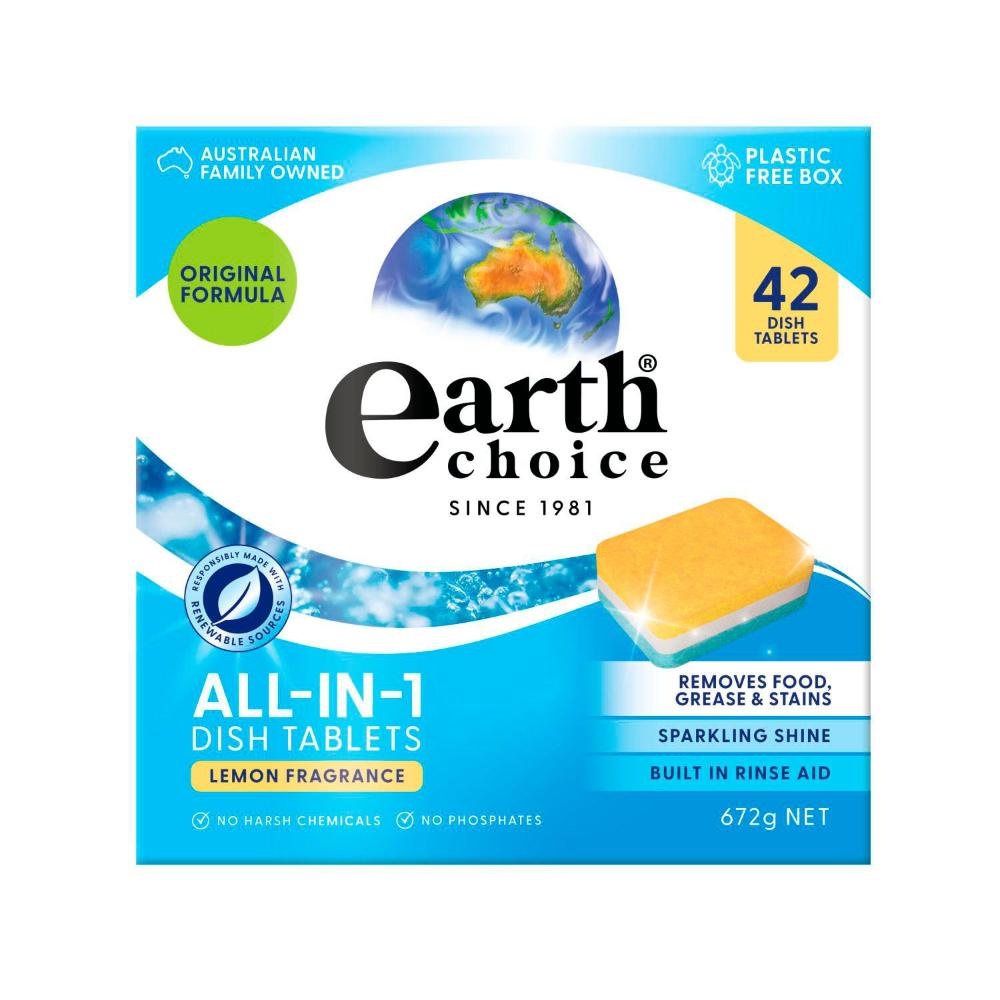 Earth Choice All in One Original Dishwasher Tablets - 42 pack