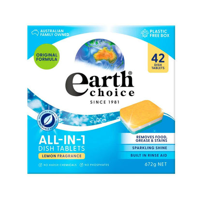 Earth Choice All in One Original Dishwasher Tablets - 42 pack