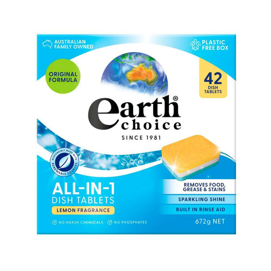 Earth Choice All in One Original Dishwasher Tablets - 42 pack