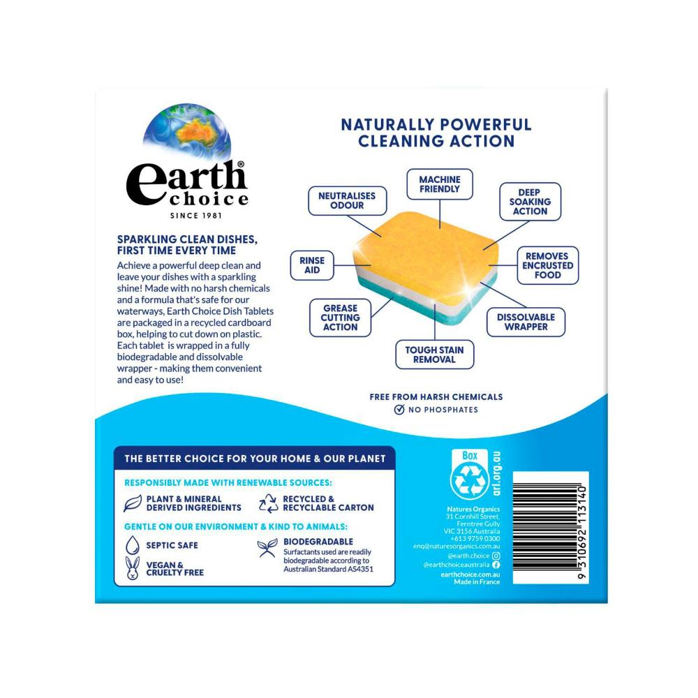 Earth Choice All in One Original Dishwasher Tablets - 42 pack