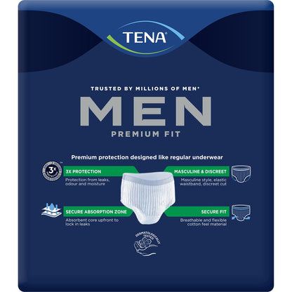 Tena Pants For Men Level 4 Medium To Large 8 Pack