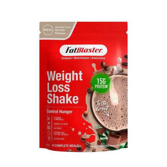 FatBlaster Weight Loss Shake Double Choc Mocha - 465g