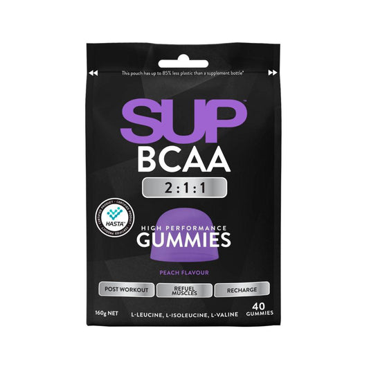 Sup Bcaa High Performance Gummies Peach Flavour - 40 pack